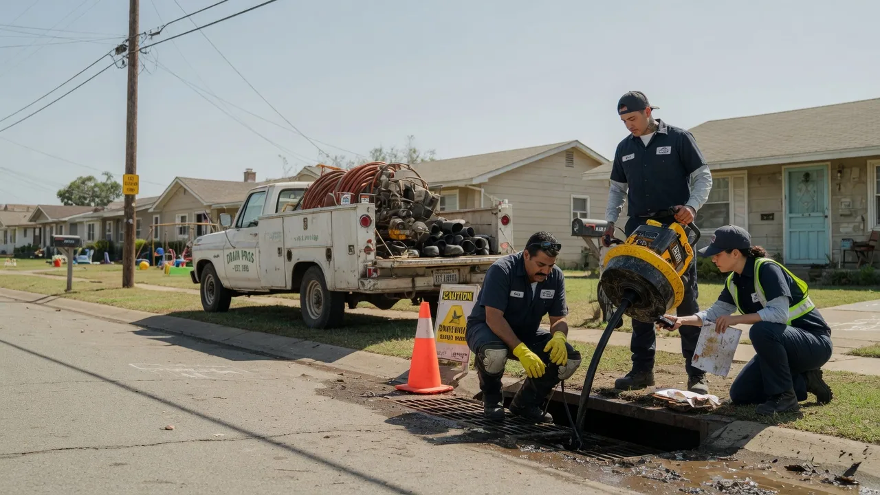 Drain Cleaning in Purdon, TX near me